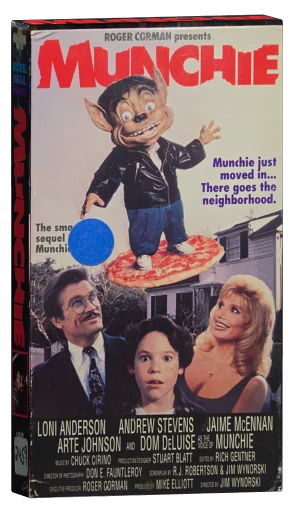 Munchie VHS, New Horizons Home Video