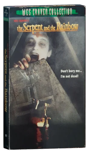 The Serpent and the Rainbow VHS, Universal Studios Home Video