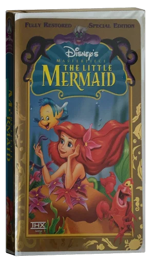 The Little Mermaid VHS, Buena Vista Home Entertainment