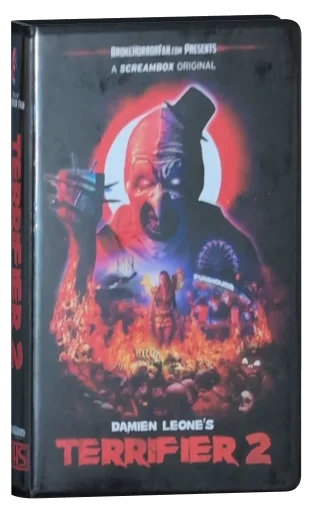 Terrifier 2 VHS, Broke Horror Fan