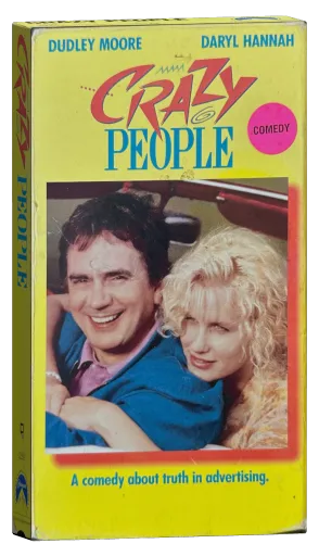 Crazy People VHS, Paramount Pictures