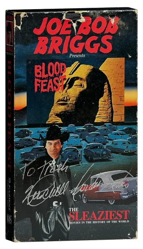 Blood Feast VHS, The Sleaziest Movies in the History of the World