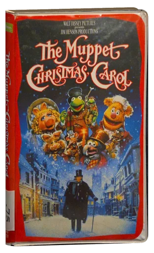 The Muppet Christmas Carol VHS, Buena Vista Home Video