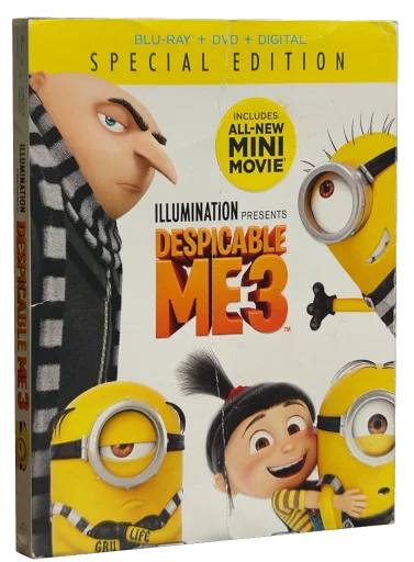 Despicable Me 3 Blu-ray, Universal