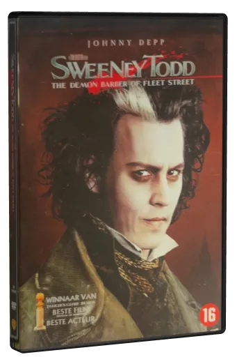 Sweeney Todd: The Demon Barber of Fleet Street DVD, Warner Home Video