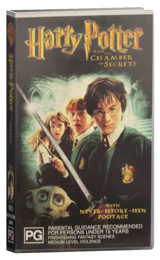 Harry Potter and the Chamber of Secrets VHS, Warner Bros.
