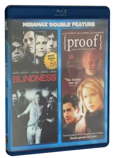 Blindness / Proof Blu-ray cover