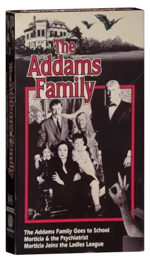 The Addams Family VHS, Worldvision Home Video