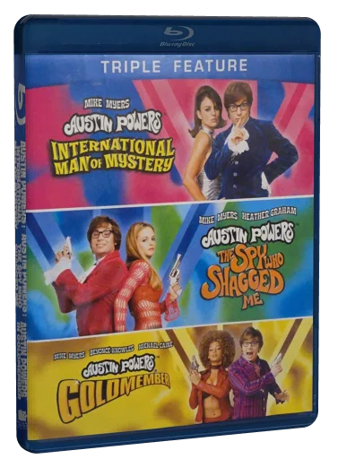 Austin Powers Triple Feature Blu-ray, New Line Cinema