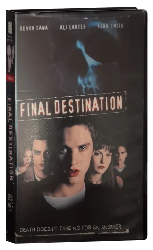 Final Destination VHS, New Line Home Video