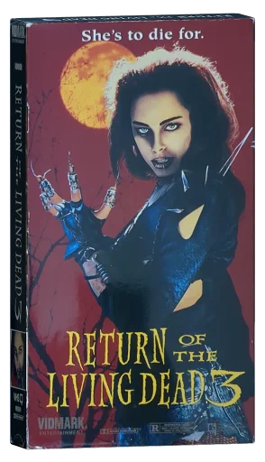 Return of the Living Dead III VHS, Vidmark Entertainment