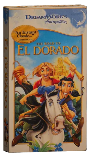 The Road to El Dorado VHS, DreamWorks Home Entertainment