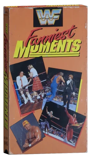 WWF: Funniest Moments VHS cover