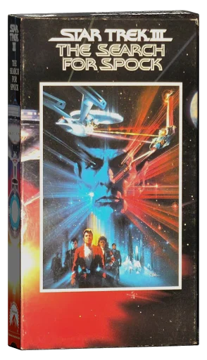 Star Trek III: The Search for Spock VHS, Paramount Pictures