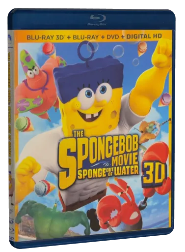 The SpongeBob Movie: Sponge Out of Water Blu-ray, Paramount