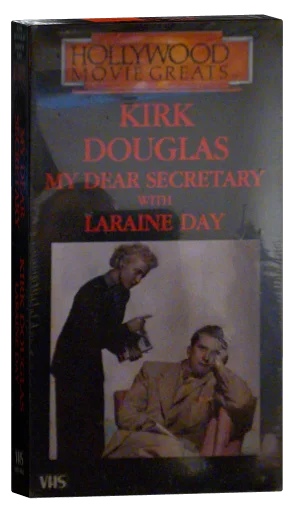 My Dear Secretary VHS cover