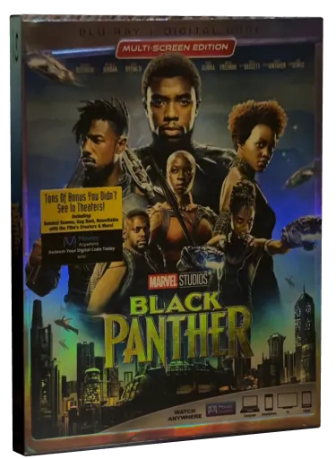 Black Panther Blu-ray, Marvel