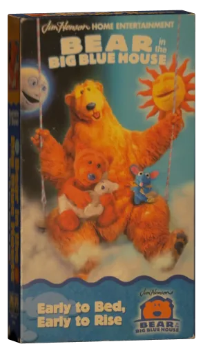 Bear in the Big Blue House VHS, Columbia TriStar Home Video