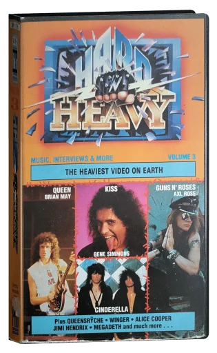 Hard 'N Heavy Volume 3 VHS cover