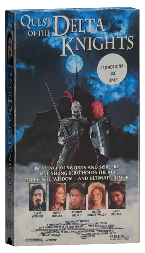 Quest of the Delta Knights VHS, Hemdale Home Video, Inc.