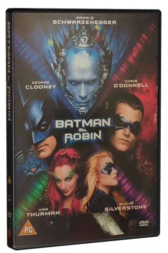 Batman & Robin DVD, Warner Home Video
