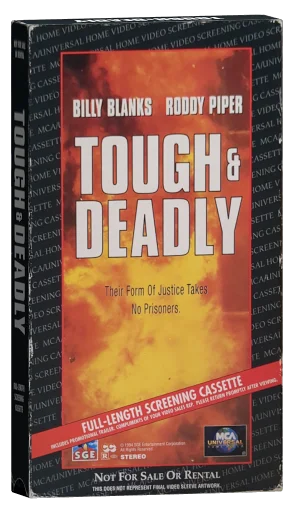 Tough and Deadly VHS, MCA Universal Home Video