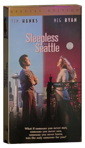 Sleepless in Seattle VHS, Columbia TriStar Home Video