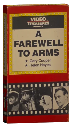 A Farewell to Arms VHS cover