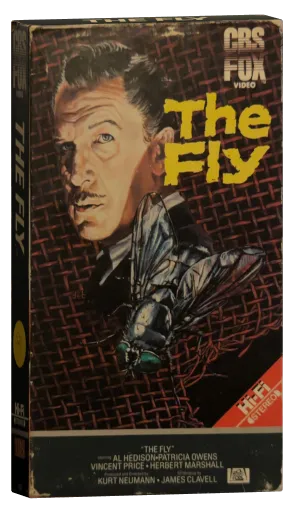 The Fly VHS, CBS/FOX Video