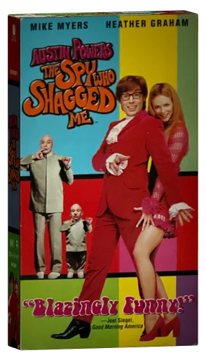 Austin Powers: The Spy Who Shagged Me VHS, New Line Home Video