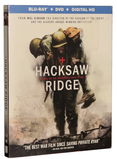Hacksaw Ridge Blu-ray, Lionsgate