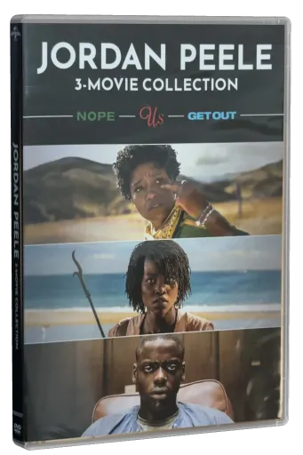 Jordan Peele 3-Movie Collection DVD cover