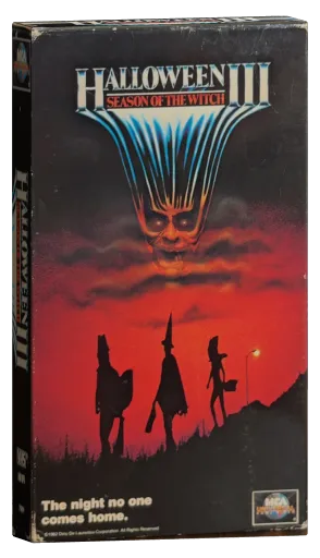 Halloween III: Season of the Witch VHS cover