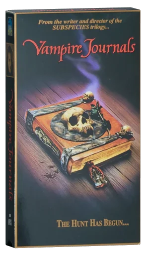 Vampire Journals VHS cover