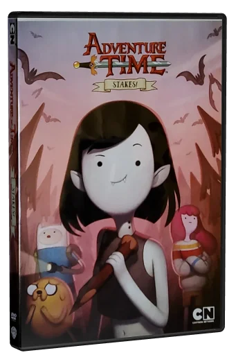 Adventure time: Stakes DVD cover