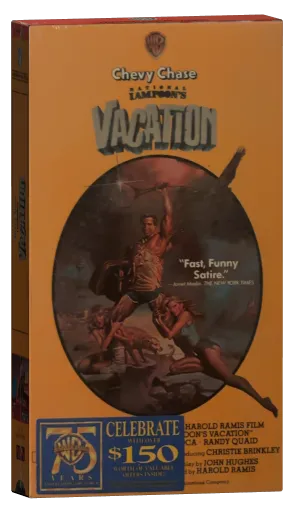 National Lampoon's Vacation VHS, Warner Home Video