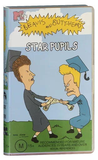 Beavis and Butt-Head Star Pupils (1996)