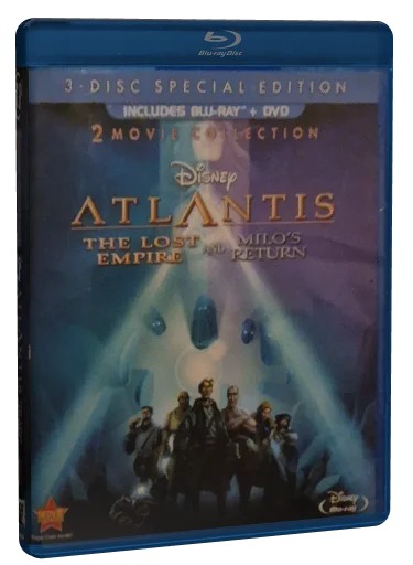 Atlantis: The Lost Empire Blu-ray, Walt Disney Home Video