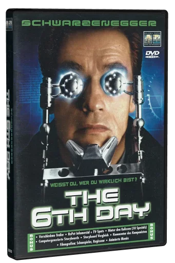The 6th Day DVD, Columbia Home/Tristar Video