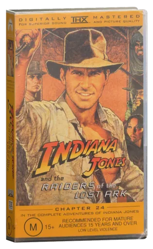 Raiders of the Lost Ark VHS, Paramount Home Entertainment