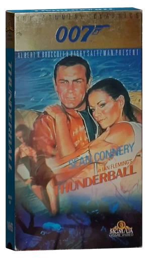 Thunderball VHS, MGM/UA Home Video