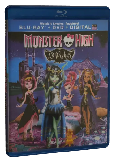 Monster High: 13 Wishes Blu-ray, Universal Studios Home Entertainment