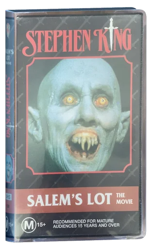 Stephen King’s Salem’s Lot the Movie VHS cover