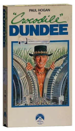 Crocodile Dundee VHS, Paramount Pictures