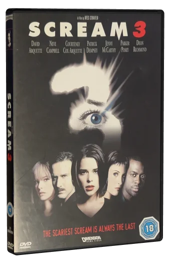 Scream 3 DVD, Dimension Home Video
