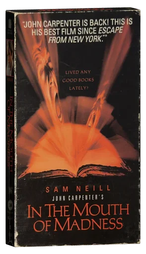 In the Mouth of Madness VHS cover
