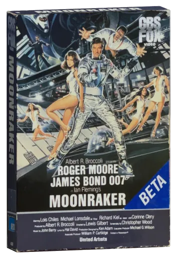 Moonraker Betamax, CBS/FOX Video