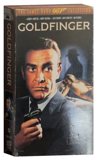 Goldfinger VHS, MGM/UA Home Video