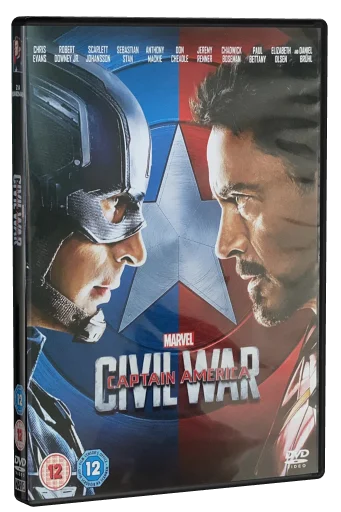 Captain America: Civil War DVD, Marvel