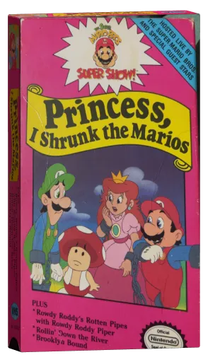 The Super Mario Bros. Super Show! VHS, DIC Video